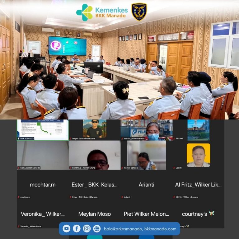 Monday Morning Briefing (MMB) dipimpin oleh Bapak Kepala Kantor drrg. Resi Arisandi, MM, MH, SH, MMB diikuti oleh seluruh ASN, PPNPN & Tenaga Ahli Daya untuk mengkoordinasikan seluruh program dan rencana kegiatan seminggu kedepan.